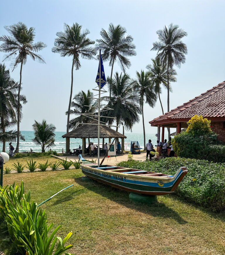 Stay at a beach resort in Accra for the weekend